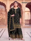 Parinity By Banwery Rayon Foil Printed Kurti With Bottom Dupatta
